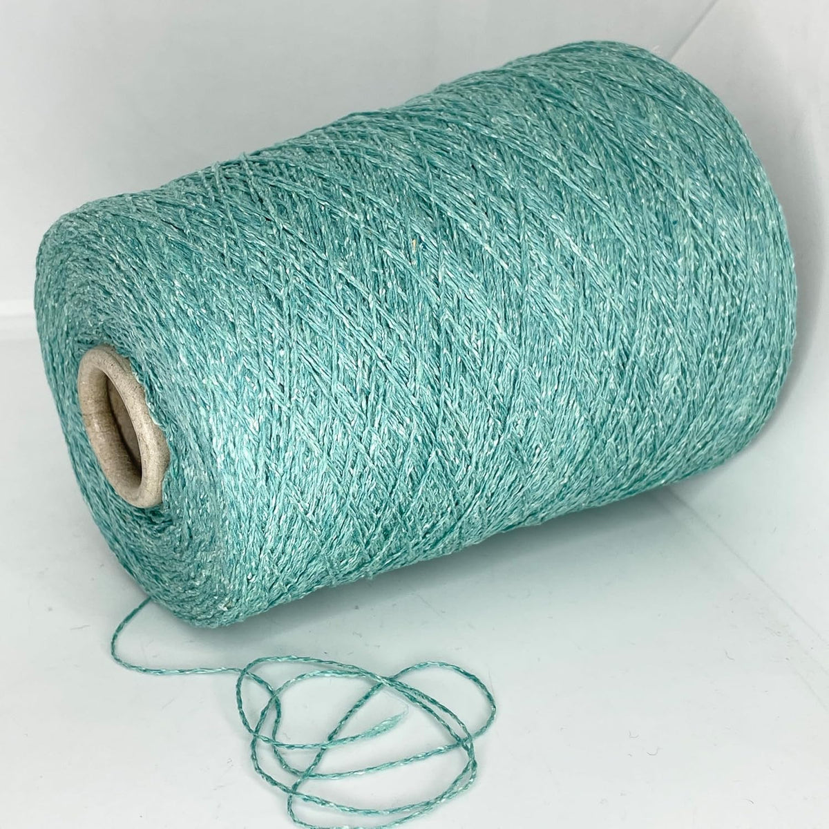 Tweed Silk Wool Blend Cone Yarn – 1 Sock Fingering Weight – Luxury