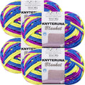 #6 Super Bulky Blanket Yarn for Crocheting - 4 Skeins