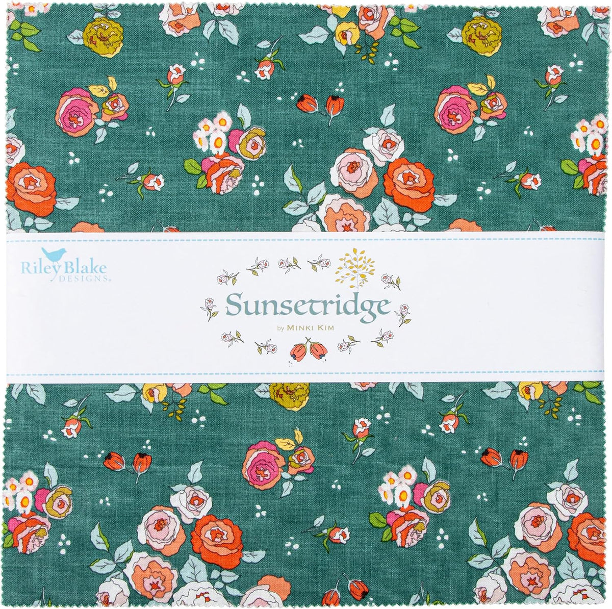 Minki Kim Sunsetridge 10" Stacker 42 10-inch Squares Layer Cake Riley