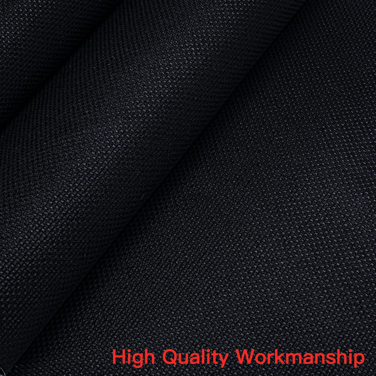 Caydo 6 Pieces Aida Cloth 14 Count Black Cross Stitch Fabric
