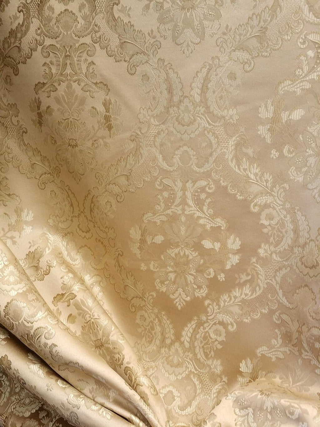 Damask Upholstery and Drapery, Jacquard Fabric, Sold by The Yard,7