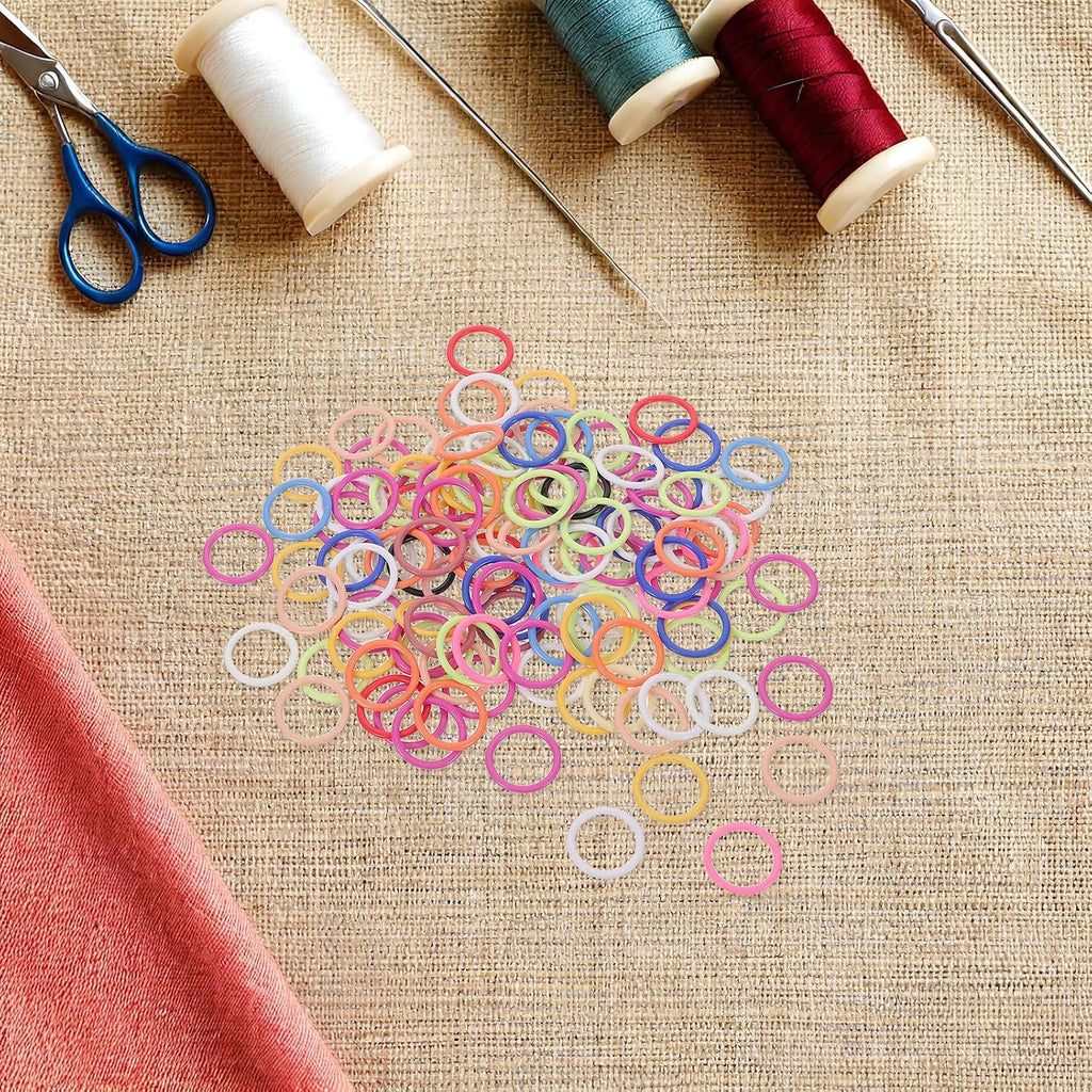 Metal Stitch Markers 200pcs for Knitting and Crochet, Winter Season
