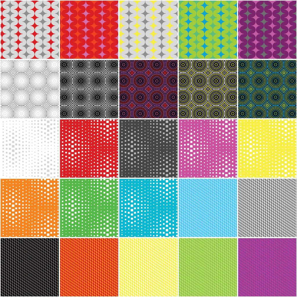 Christa Watson Geo Pop 10X10 Pack 42 10-inch Squares Layer Cake