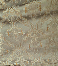 Vintage Damask Upholstery Fabric, Floral Pattern, Traditional