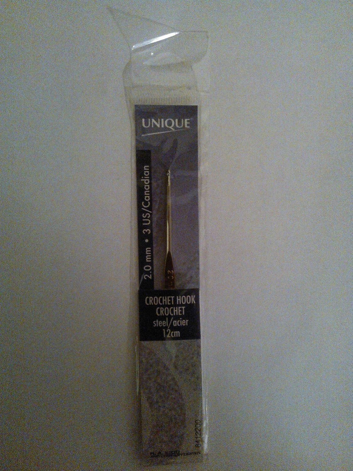 H. A. Kidd 5" Steel Crochet Hook, Small Crochet Hooks, Size 1 (2 mm)