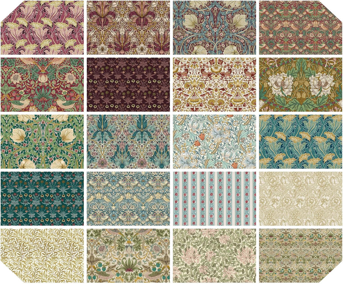 Morris & Co. Lodden 20 Fat Quarters FreeSpirit Fabrics