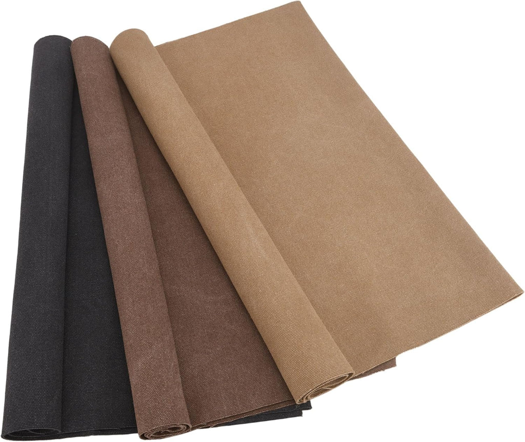16oz Cotton Canvas Fabric, Nature Duck Fabric Textile Medium Weight