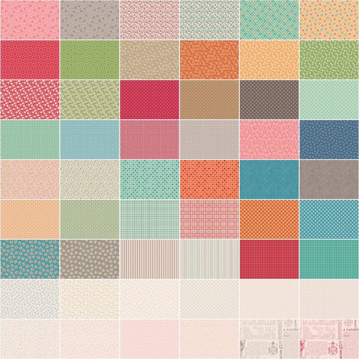 Lori Holt Farmer's Daughter 54 Fat Quarters Riley Blake Designs