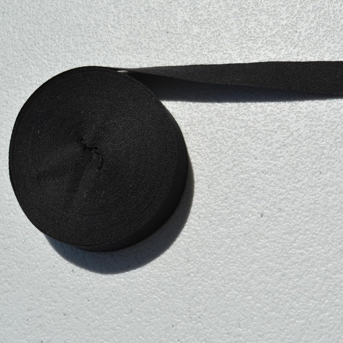 Cotton Twill Tape 1/2 Inch Black | 100% Cotton Sewing Tape