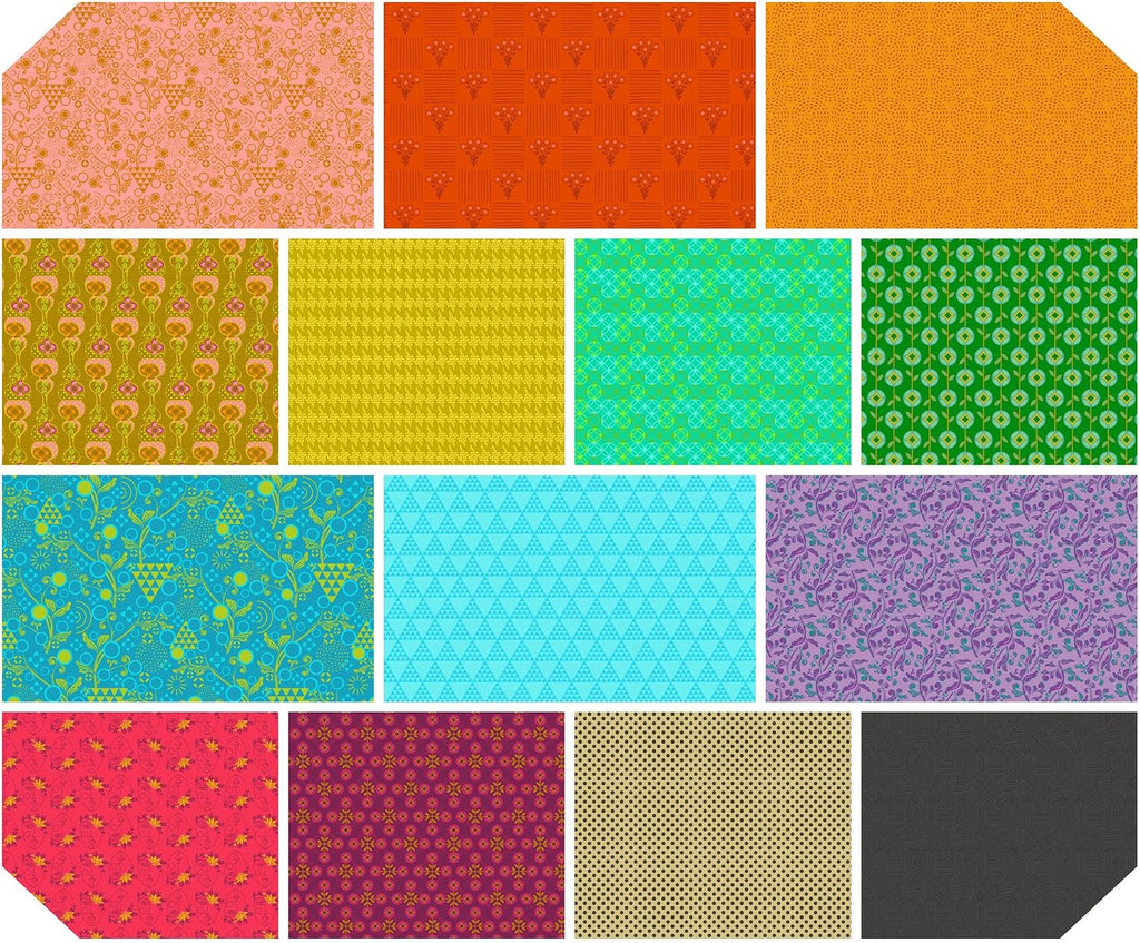 Sew Kind of Wonderful Pop Cloth 14 Fat Quarters FreeSpirit Fabrics