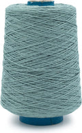 Silk City Fibers, Cotton Bamboo Linen Yarn, Sage, 1 Cone