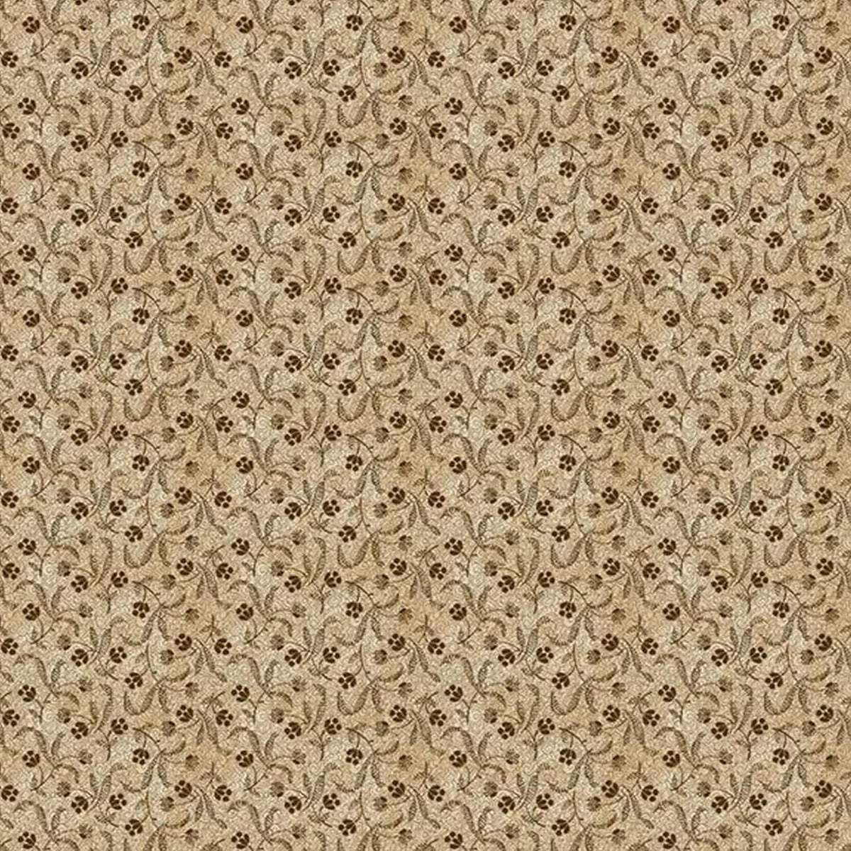 Vintage Garden R171631D TAN from Marcus Fabrics by the Yard
