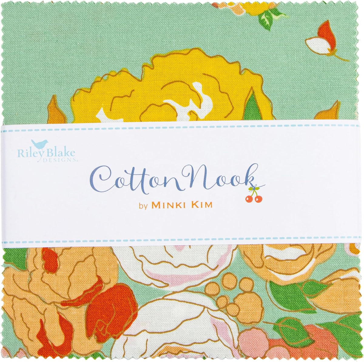 Minki Kim Cotton Nook 5" Stacker 42 5-inch Squares Charm Pack Riley