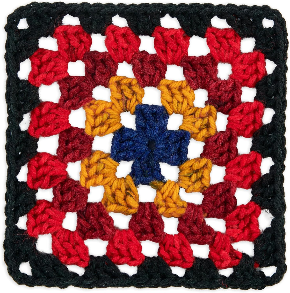 Red Heart All In One Granny Square Yarn (250g/8.8oz), Black - Moody