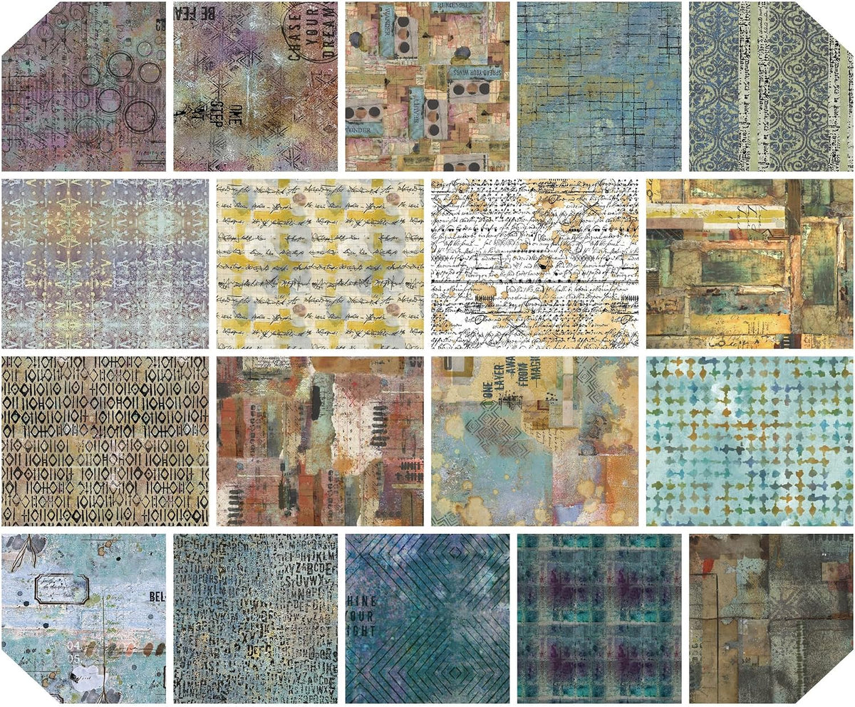 Seth Apter One Layer Away 18 Fat Quarters FreeSpirit Fabrics