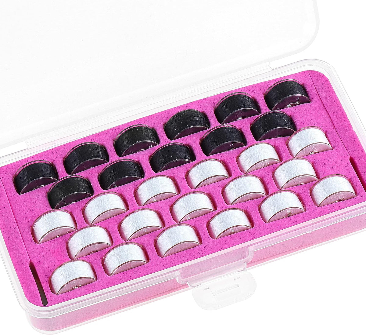 New brothread 28pcs Size A SA156 Prewound Bobbin Thread
