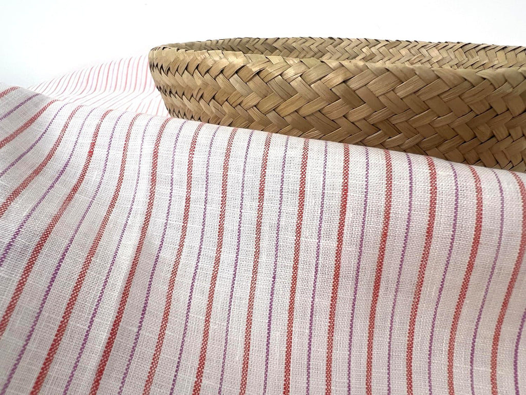 100% Linen Woven Fabric – Pre-Washed Soft Touch – Lightweight Varied