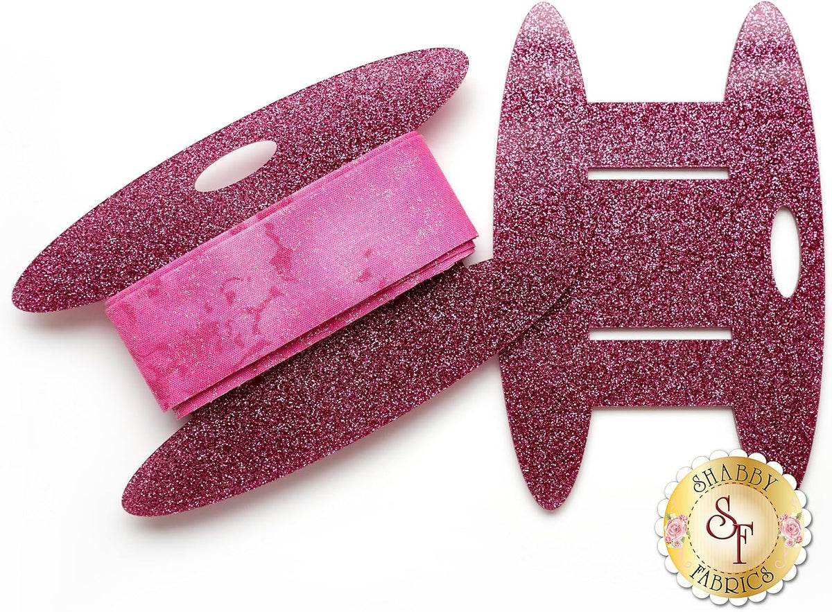 Glitzy Binding Holder (Hot Pink)