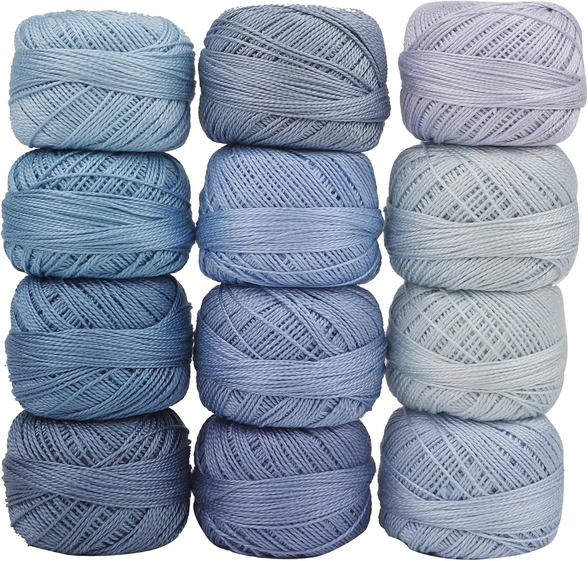 Size 8 Double Mercerized Egyptian Long Staple Cotton Pearl Thread 12