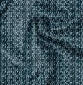 Soimoi Cotton Canvas Blue Fabric - by The Yard - 56 Inch Wide