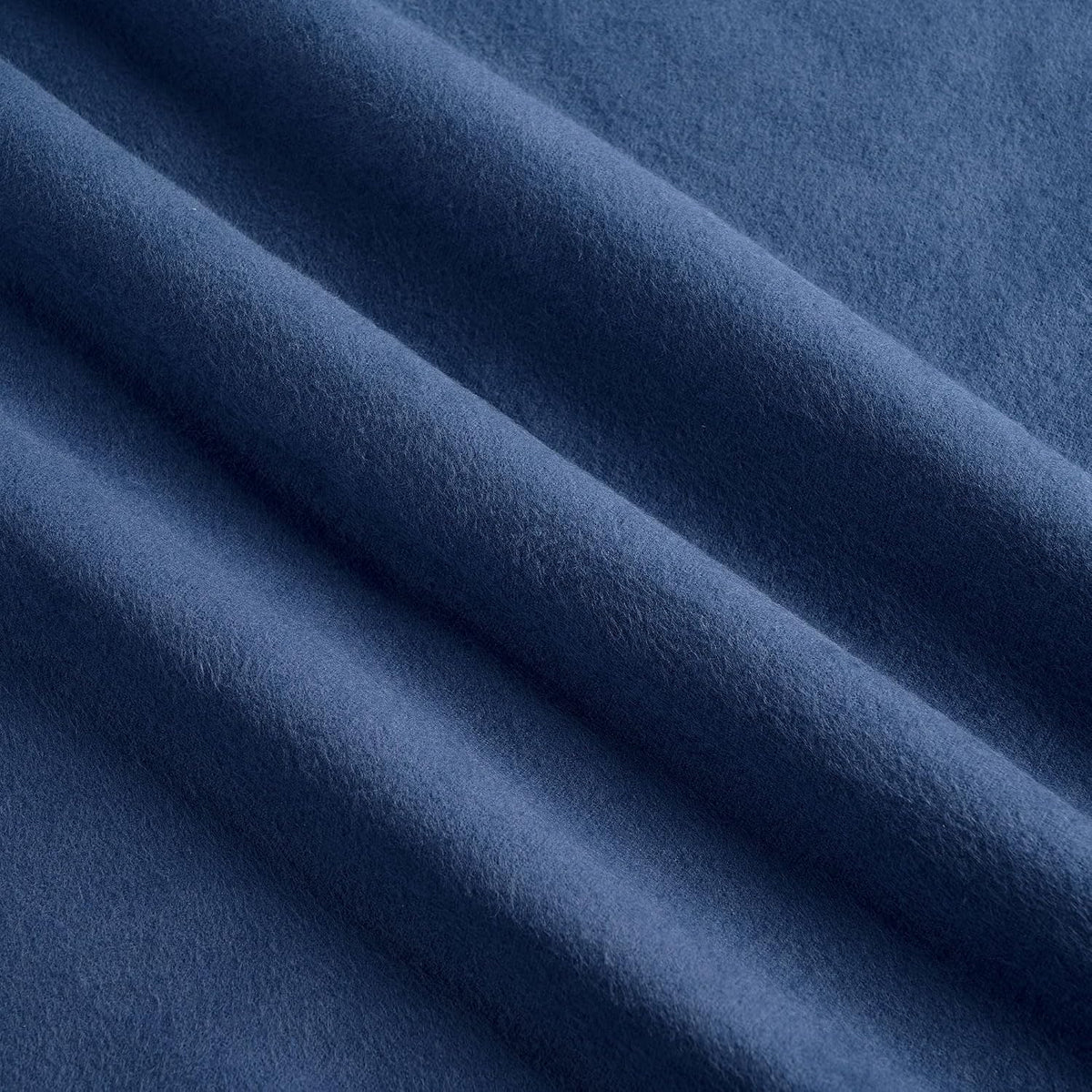 Yurdon 100% Cotton Flannel Fabric, Jeans Blue, 1 Yard, 58 inches Wide