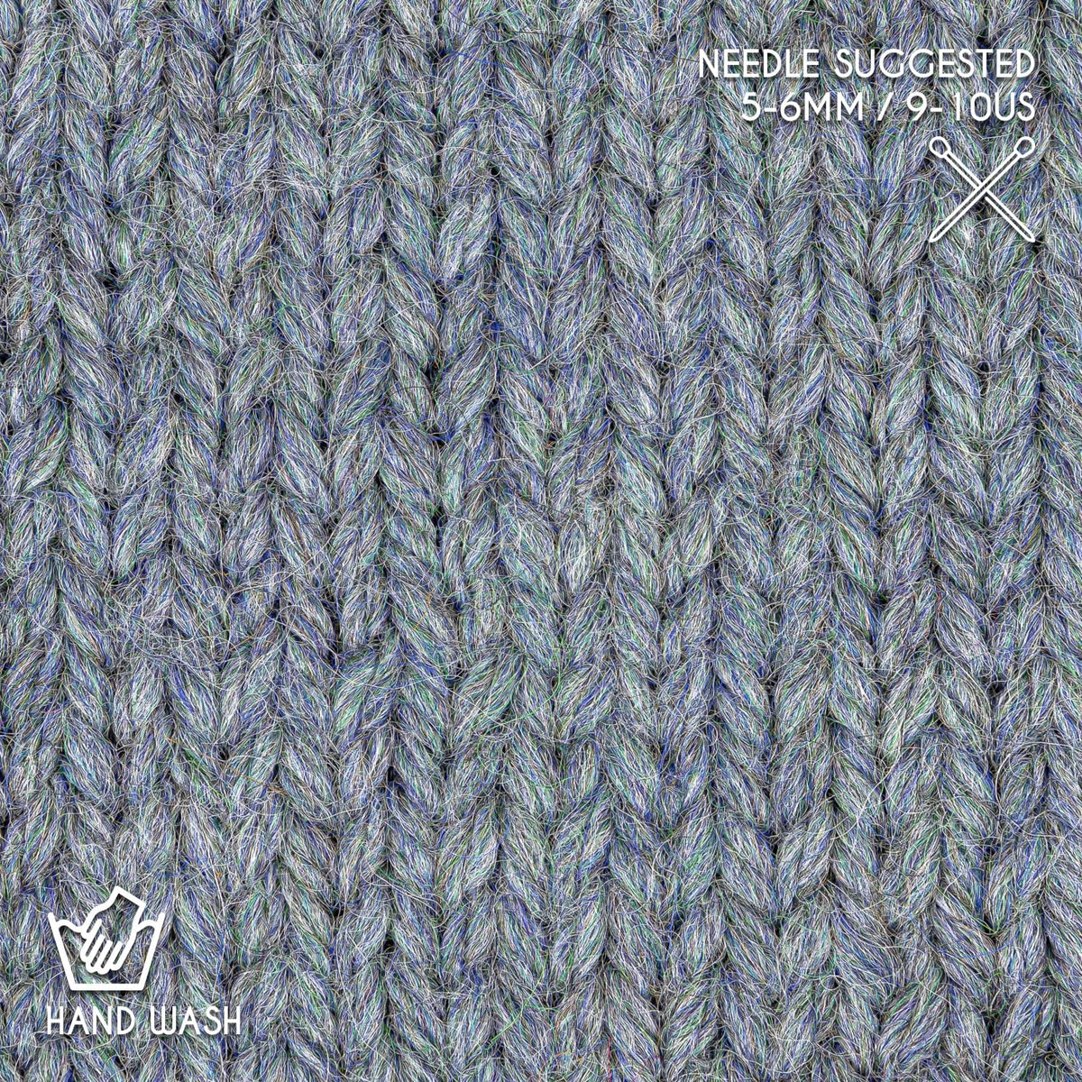 Bulky Alpaca Yarn Set, Soft 100% Baby Alpaca, 6 Skeins, 328 Yards