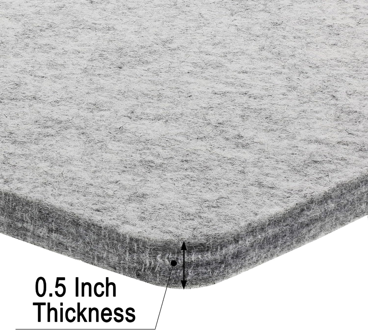 Wool Pressing Mat 17" x 24" - Ironing Pad for Quilting & Sewing