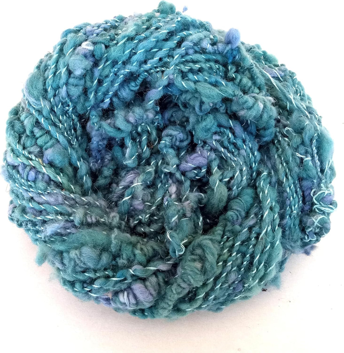 Bulky Chunky Weight Wool Teal Blue Green Yarn
