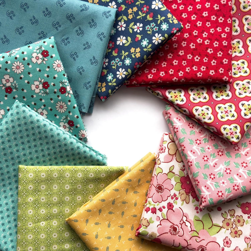 Mercantile Fat Quarter Bundle (10 Pieces) by Lori Holt for Riley Blake