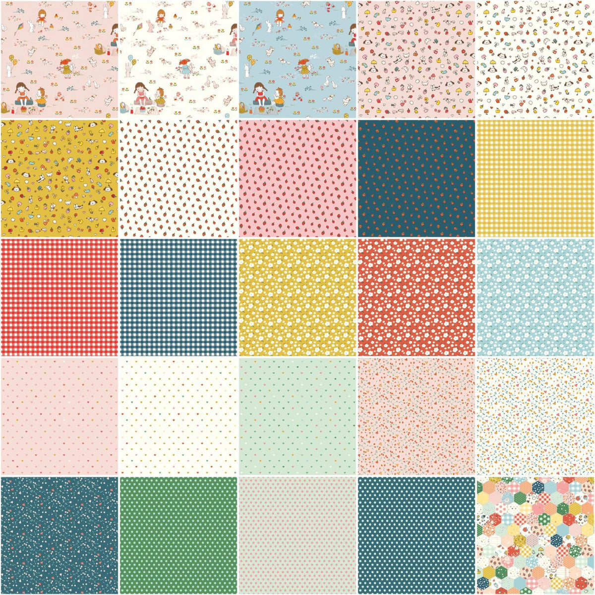 Minki Kim Serendipity 2 10" Stacker 42 10-inch Squares Layer Cake