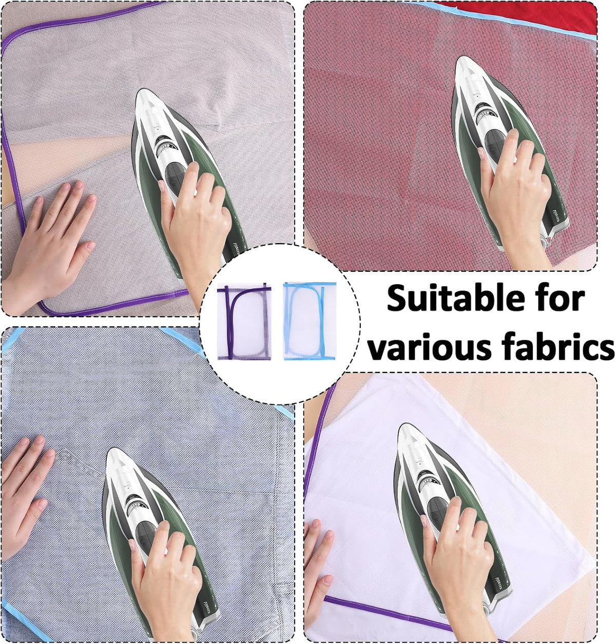 2 Pack Ironing Scorch Mesh Cloth Protective, Cloth Scorch-Saving