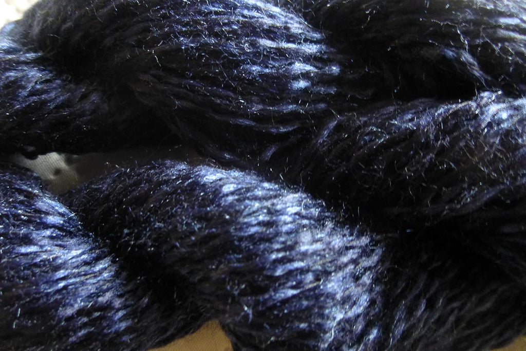 Midnight Blue Soft Synthetic Sports Weight Yarn