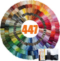 447 Colors Embroidery Floss Complete Set, Friendship Bracelet String