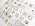 Fabrics Grey Cotton Charm Pack Panel, 42 Motifs, 36 x 31 Inch