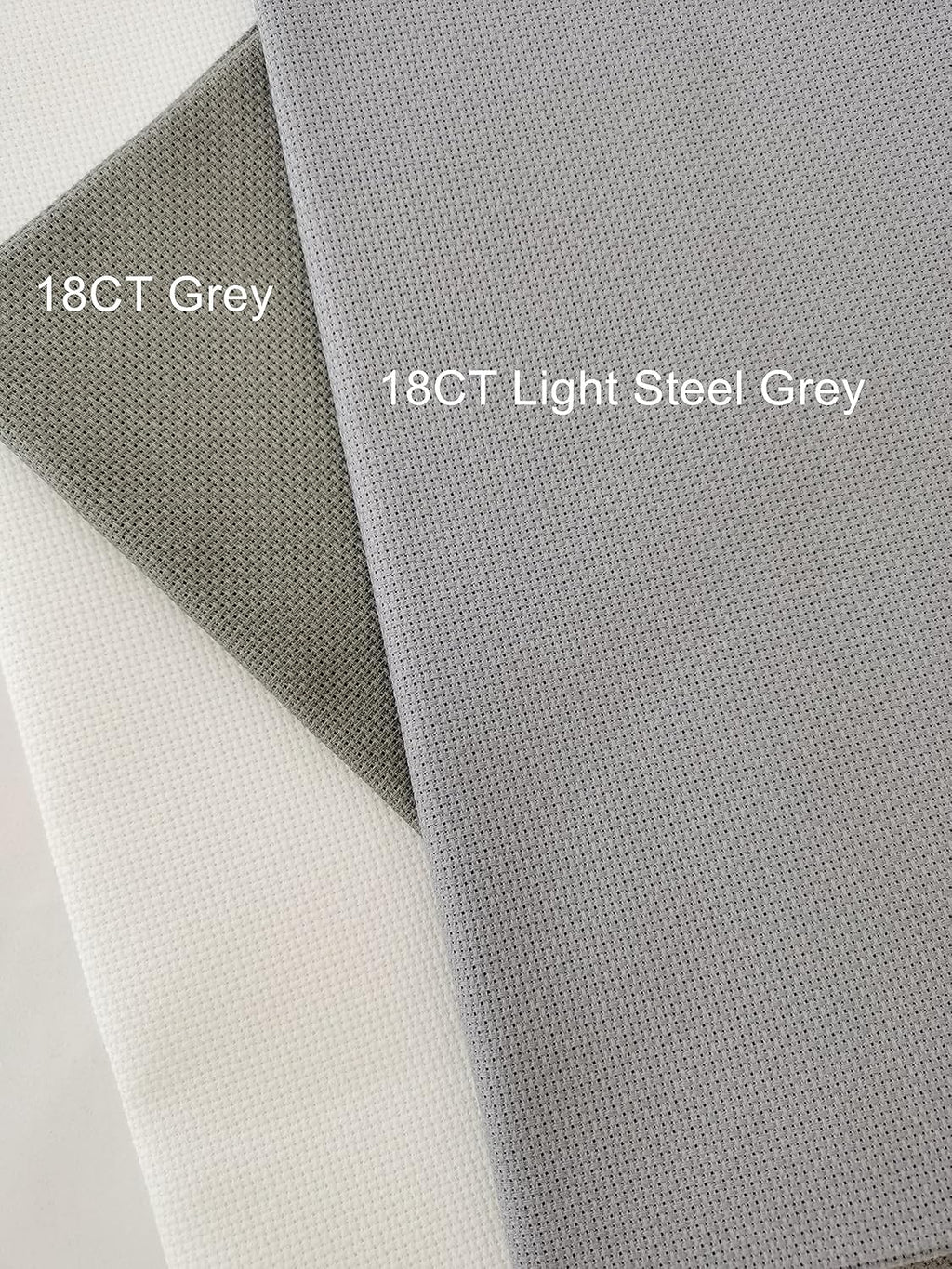 KCS 6 pc of 12" x 18" (30cmx45cm) Counted Cotton Aida Cloth Cross