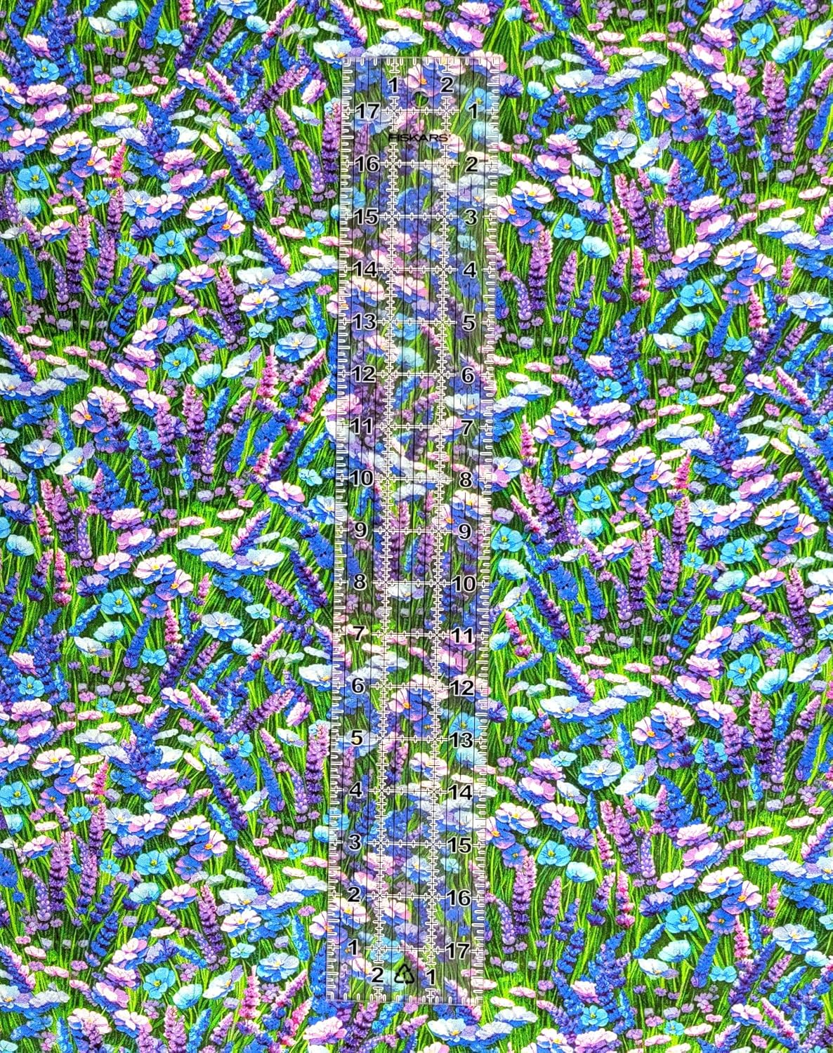 Timeless Treasures Lavender Forest Bloom Cotton Quilting Fabric by the