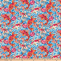 FreeSpirit Silk Road Leaping Carp Blue, Quilting Fabric by the Yard